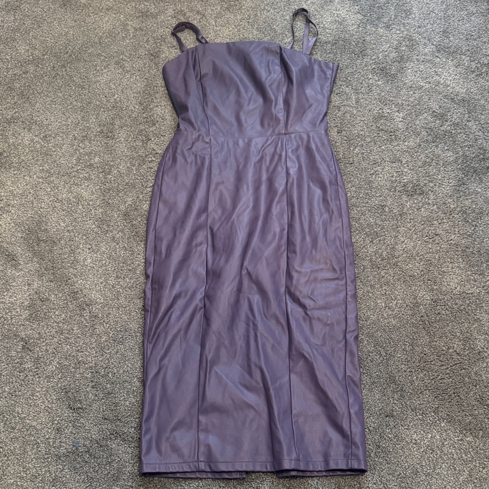 Elegant Purple Women's Dress